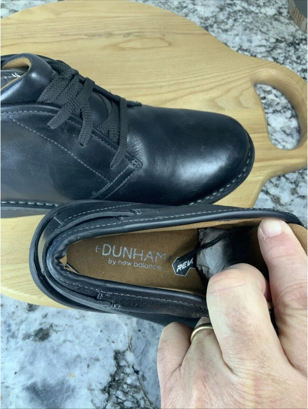 NEW Dunham New Balance Black Chukka  RevLite Boots Men's 9 D #106